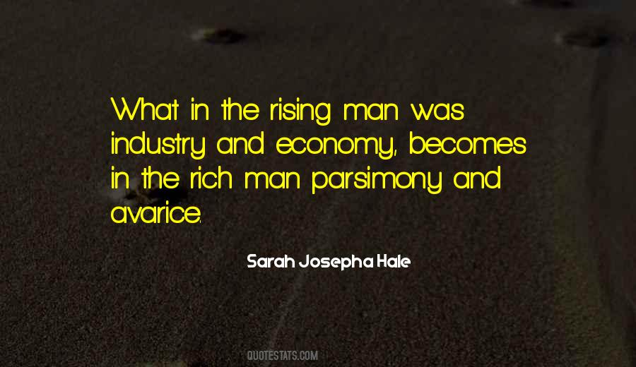 Quotes About Parsimony #1556228