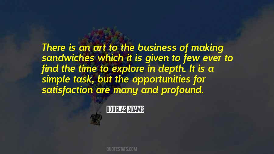 Quotes About Opportunities In Business #1169986