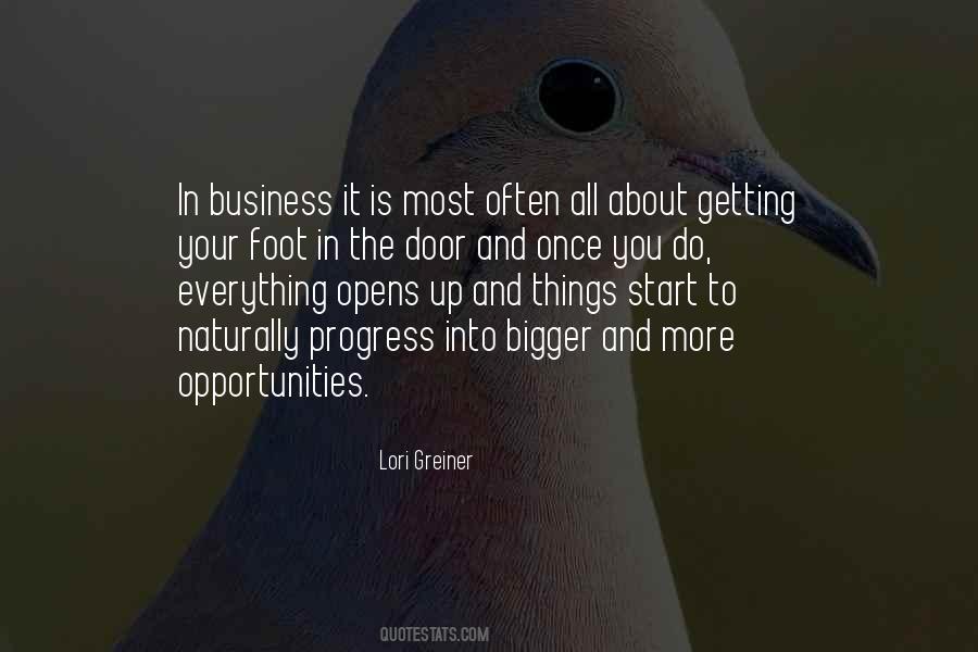Quotes About Opportunities In Business #1481719