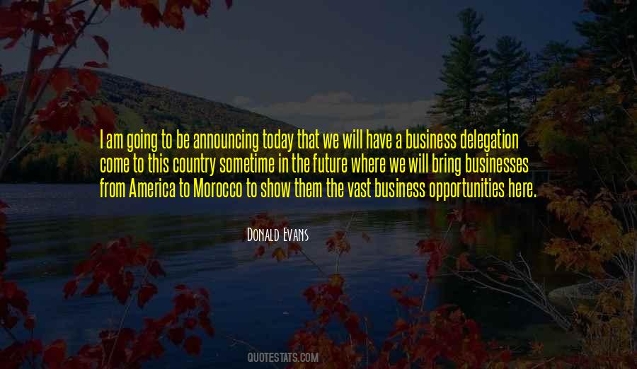 Quotes About Opportunities In Business #1629214