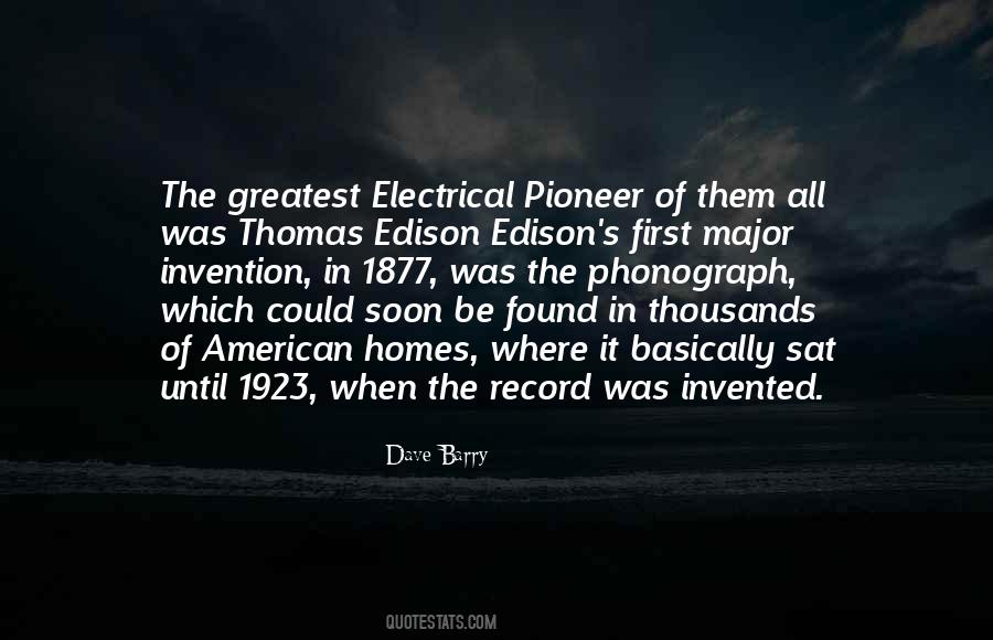 Pioneers The Quotes #112101
