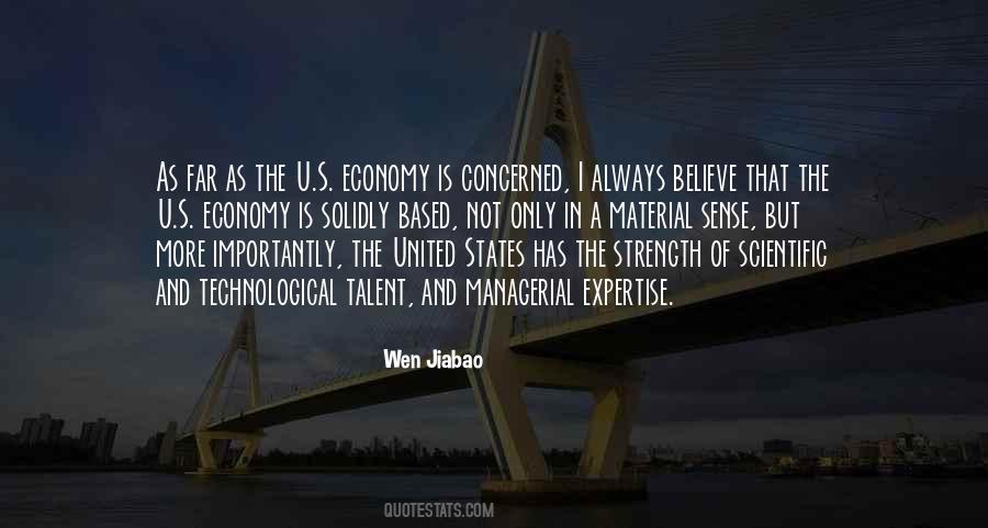 Quotes About United States Economy #1439852