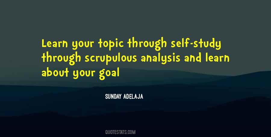 Quotes About Self Analysis #219574