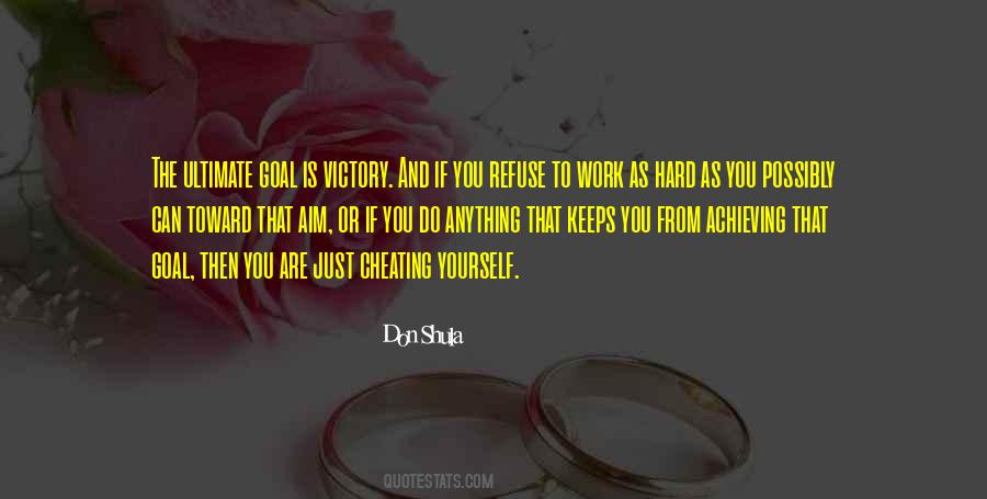 Quotes About Cheating Yourself #1066296