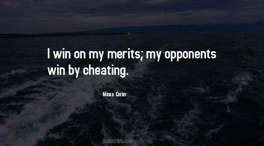 Quotes About Cheating Yourself #10689