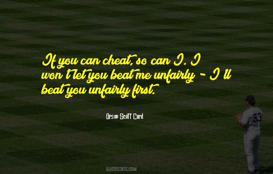 Quotes About Cheating Yourself #140108