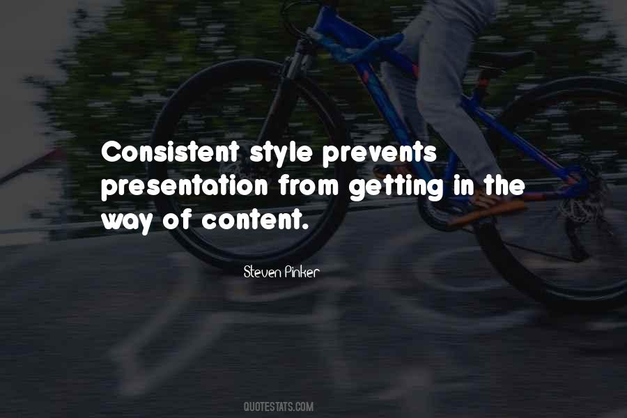 Quotes About Presentation #961465