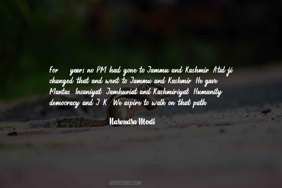 Quotes About Jammu And Kashmir #186798