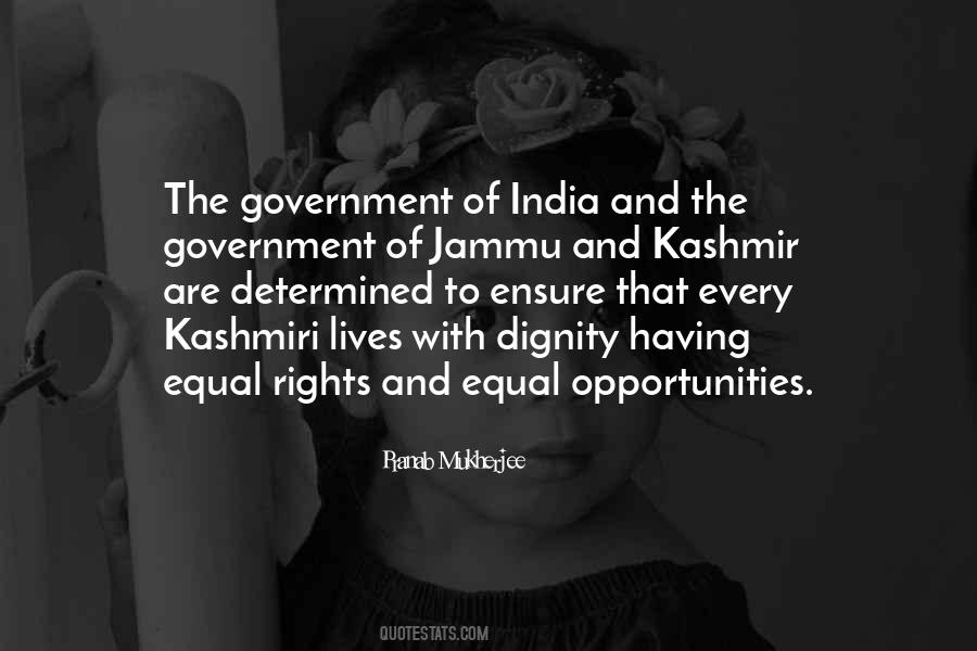 Quotes About Jammu And Kashmir #267788