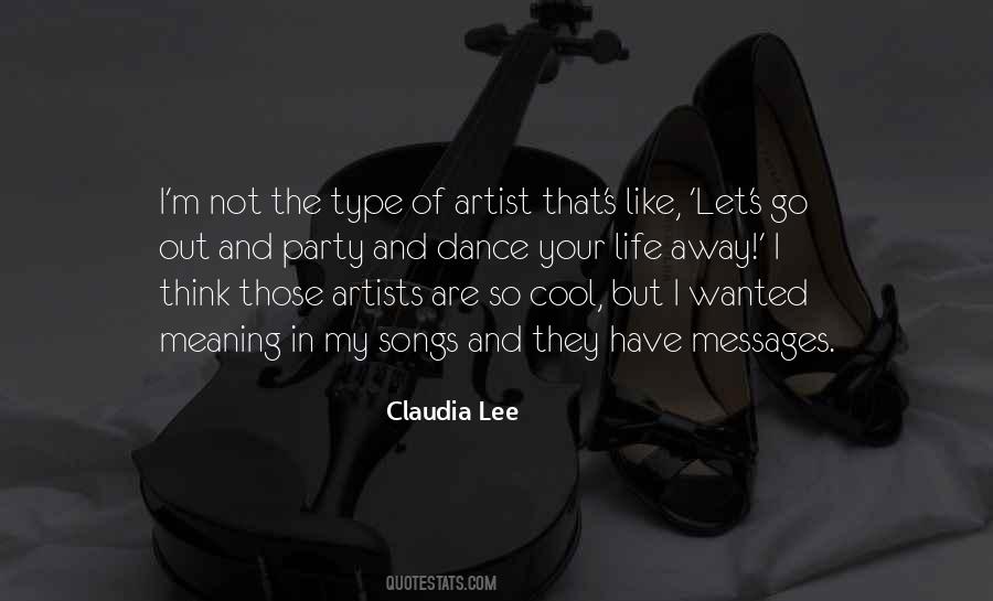Quotes About Artist Life #169540