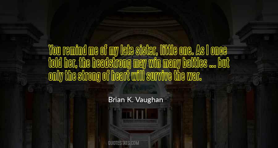 Quotes About Strong Survive #483080