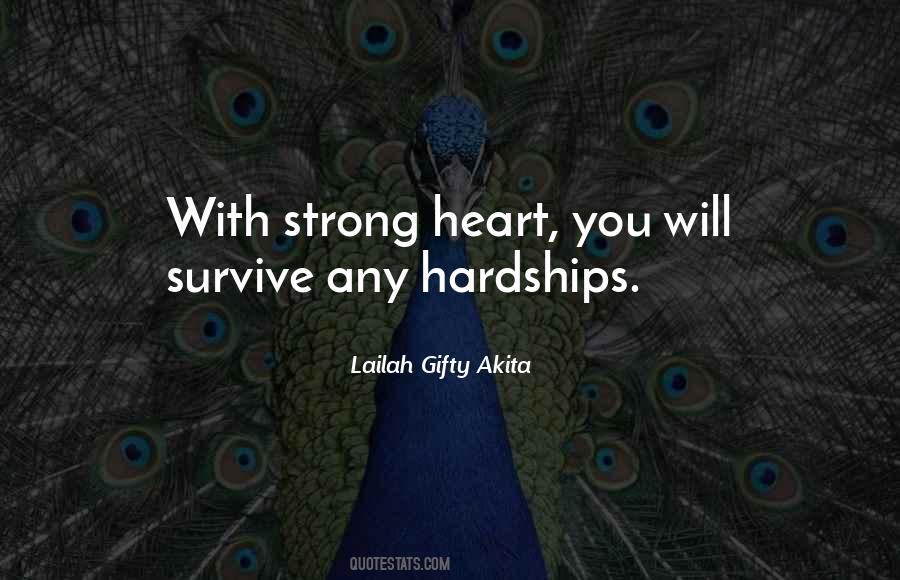 Quotes About Strong Survive #765421