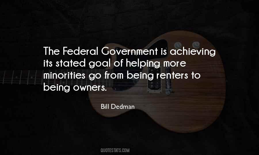 Quotes About Federal Government #1315883