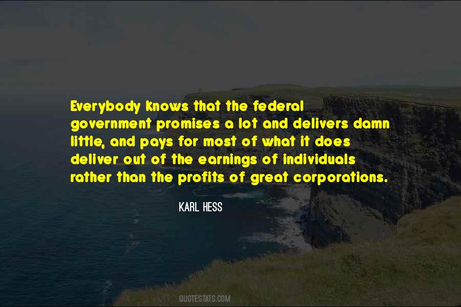 Quotes About Federal Government #133900