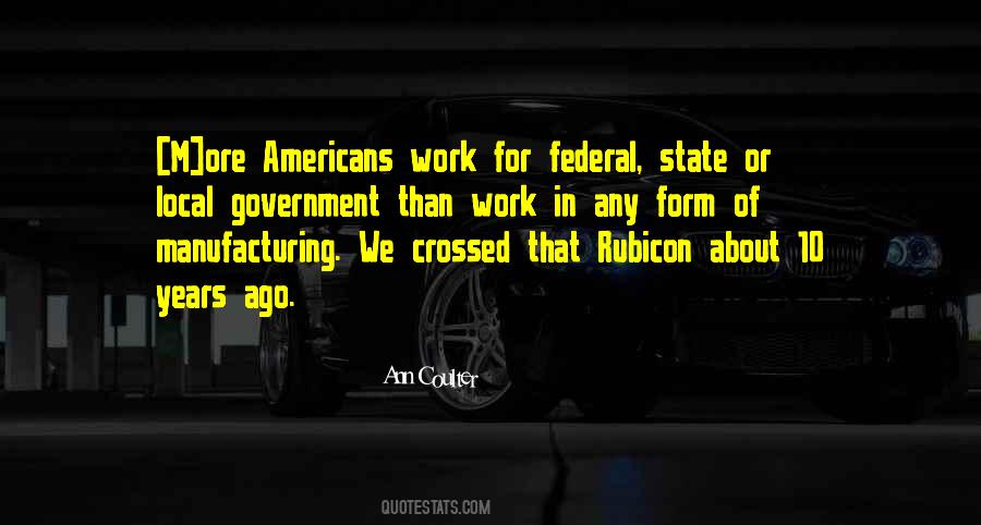 Quotes About Federal Government #262198