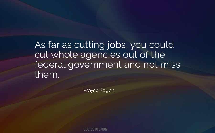 Quotes About Federal Government #265115