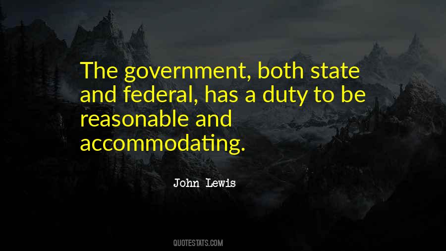 Quotes About Federal Government #291938