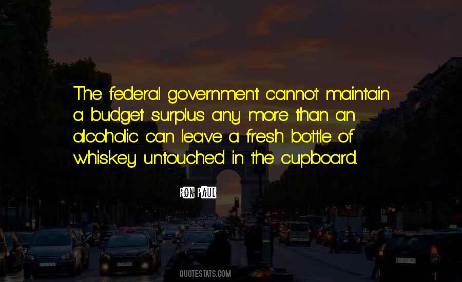 Quotes About Federal Government #96340