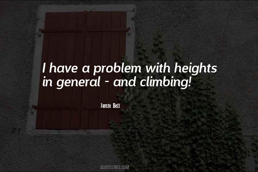 Quotes About Heights #1267651