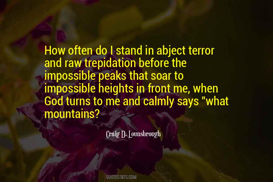 Quotes About Heights #1317974