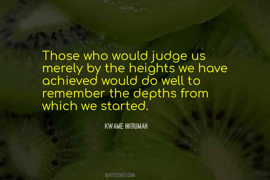 Quotes About Heights #185172