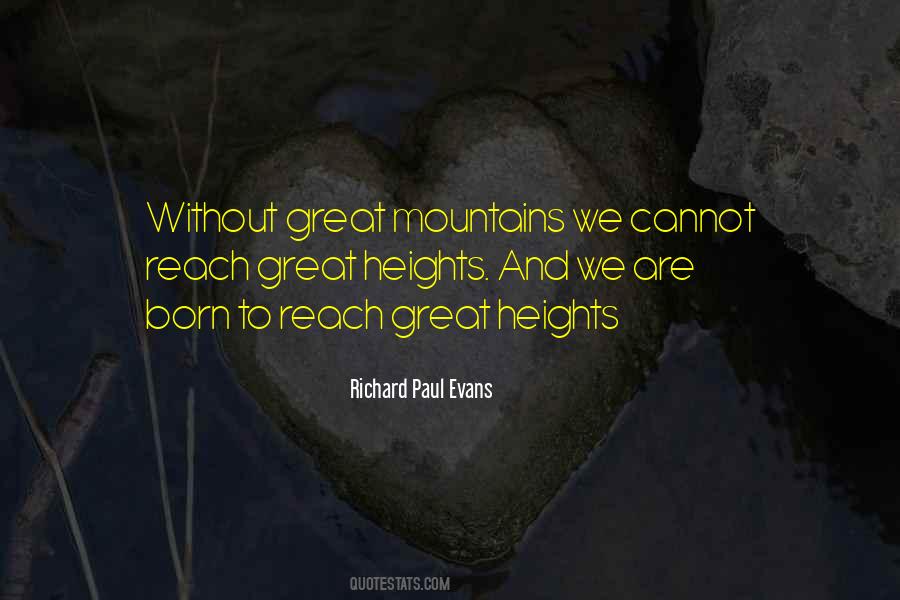 Quotes About Heights #28308 Quotes About Heights #28308