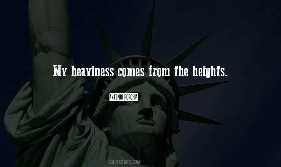 Quotes About Heights #407
