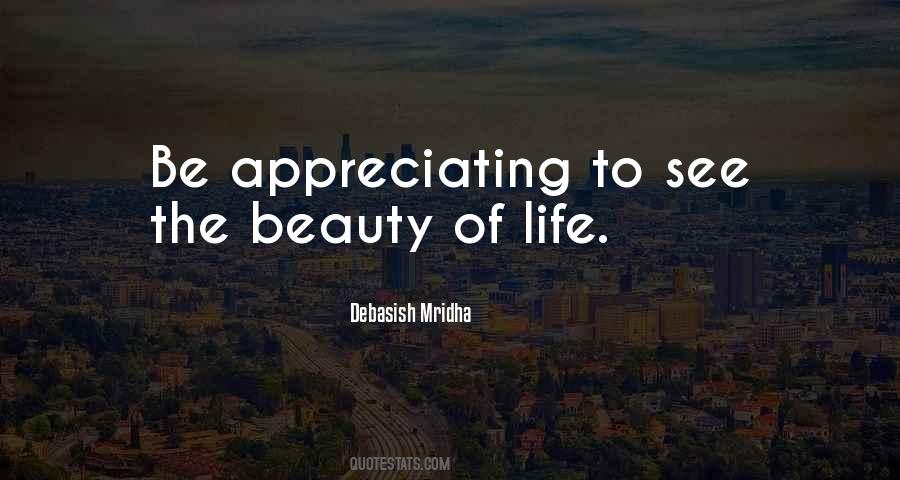 Quotes About Beauty Of Life #1202885