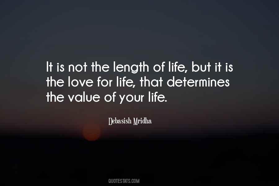 Value For Life Quotes #196992