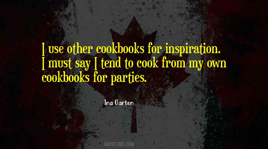 Quotes About Cookbooks #1591577