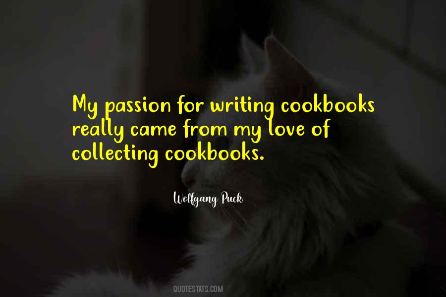 Quotes About Cookbooks #702677