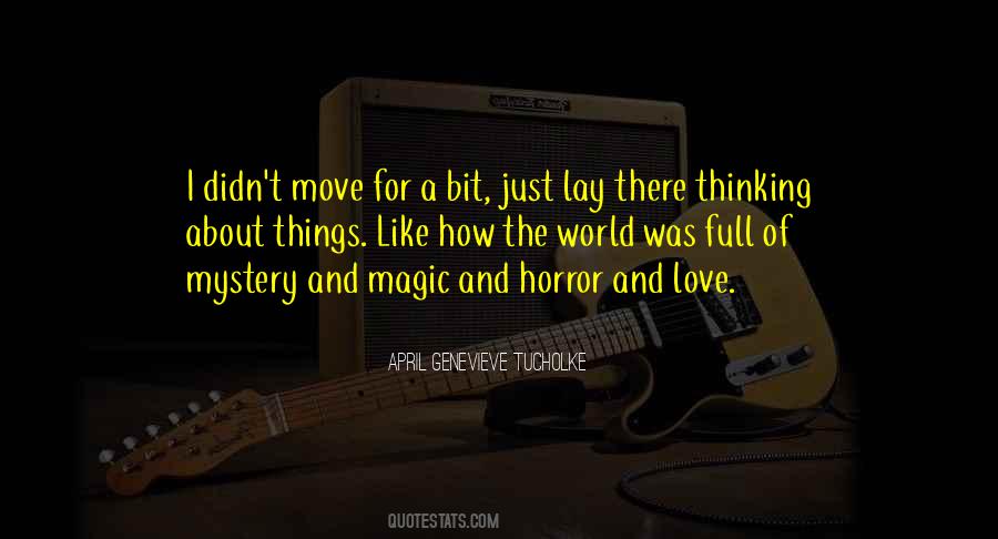 Quotes About Mystery And Love #803918