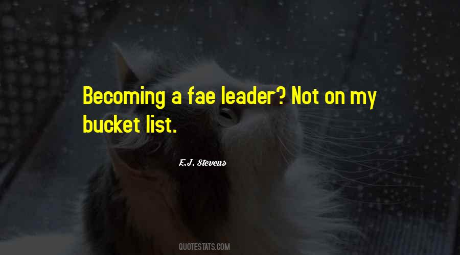 Quotes About Becoming A Leader #932088