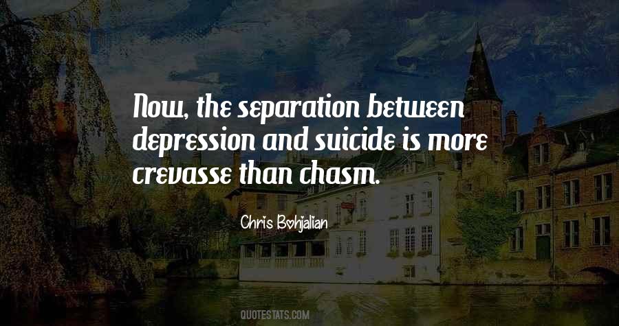Quotes About Suicide And Depression #274718