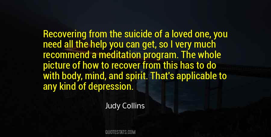 Quotes About Suicide And Depression #564697