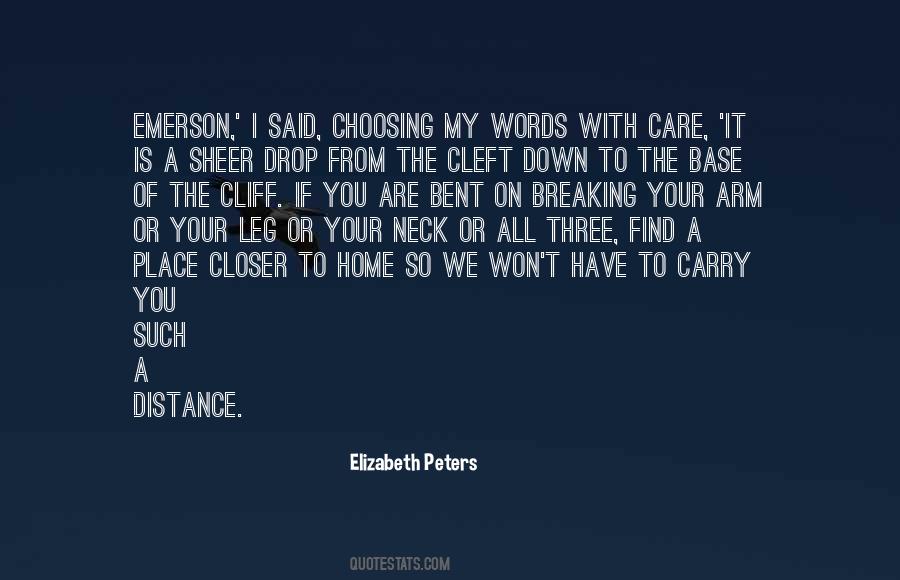 If From The Distance Quotes #1274312