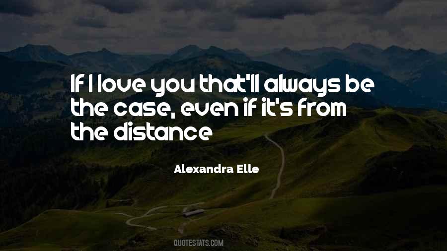 If From The Distance Quotes #1438432