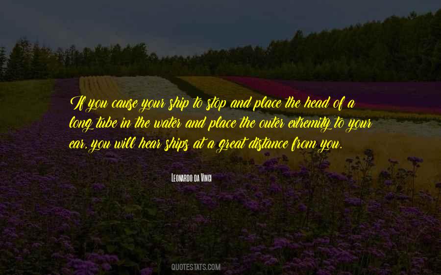 If From The Distance Quotes #275989