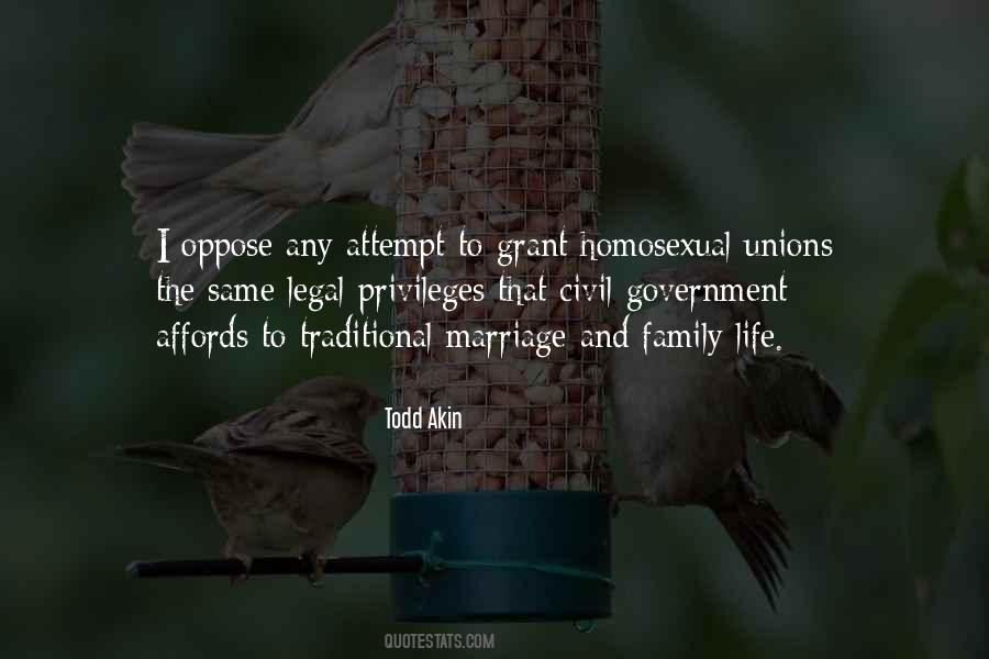 Quotes About Homosexual Marriage #680524