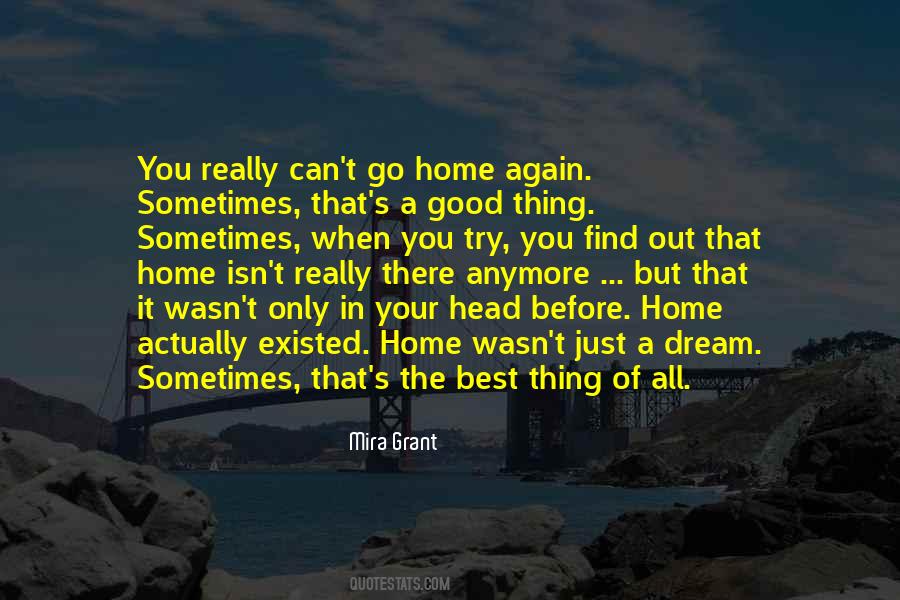 You Can T Go Home Again Quotes #1055316