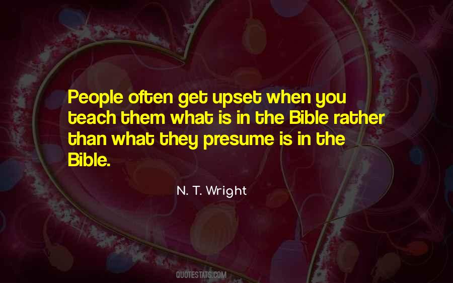 Quotes About Presume #1876026