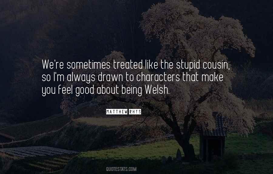 Quotes About Welsh #1014232