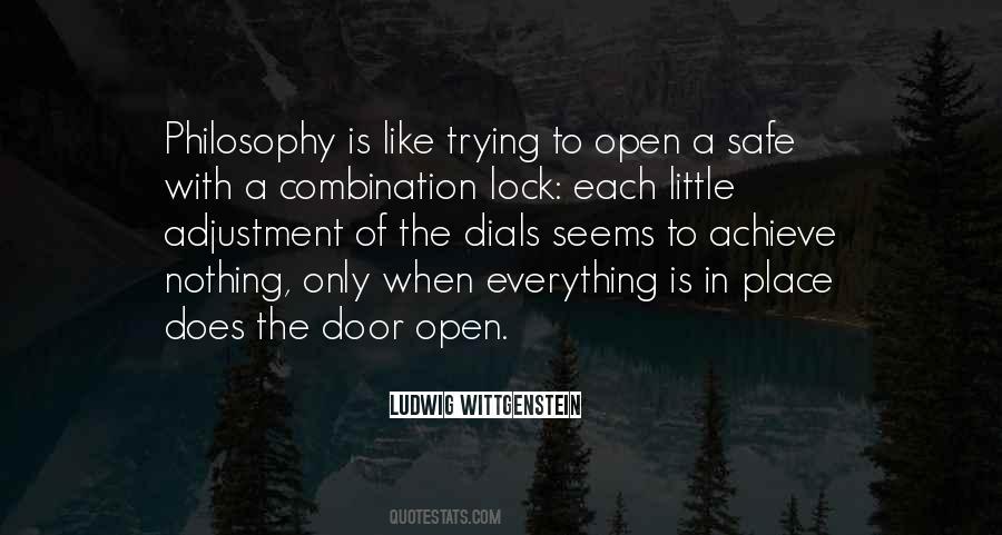 Quotes About Trying To Open Up #574047