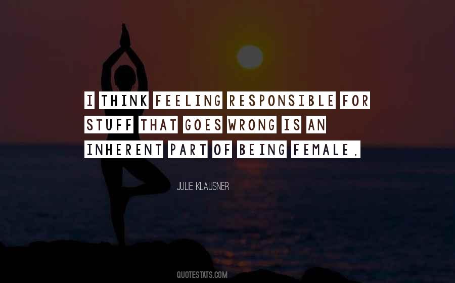 Feeling That Something Is Wrong Quotes #365824