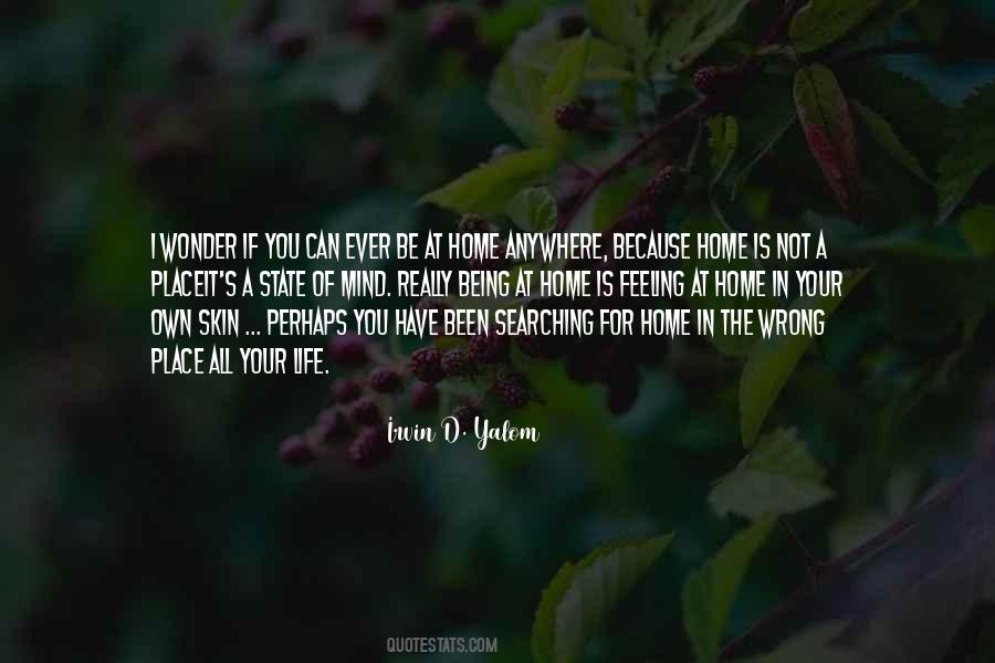 Feeling That Something Is Wrong Quotes #422912