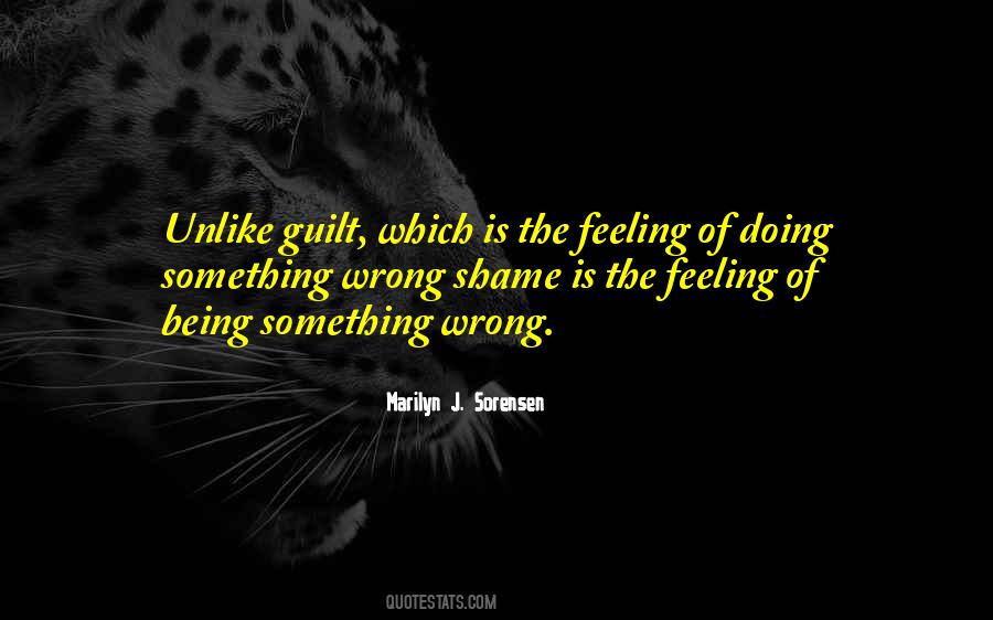 Feeling That Something Is Wrong Quotes #93079