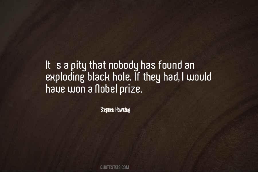 Quotes About Nobel Prize #1531003