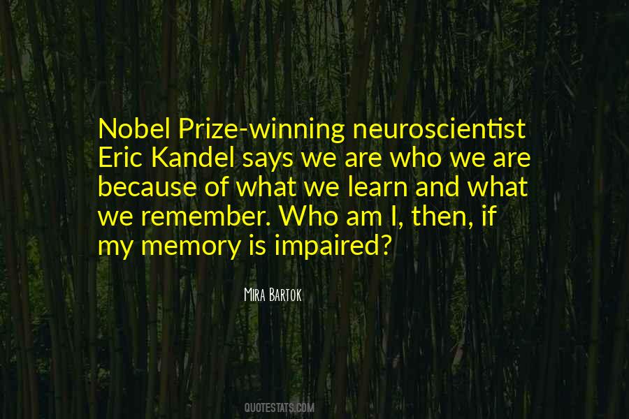 Quotes About Nobel Prize #1817860