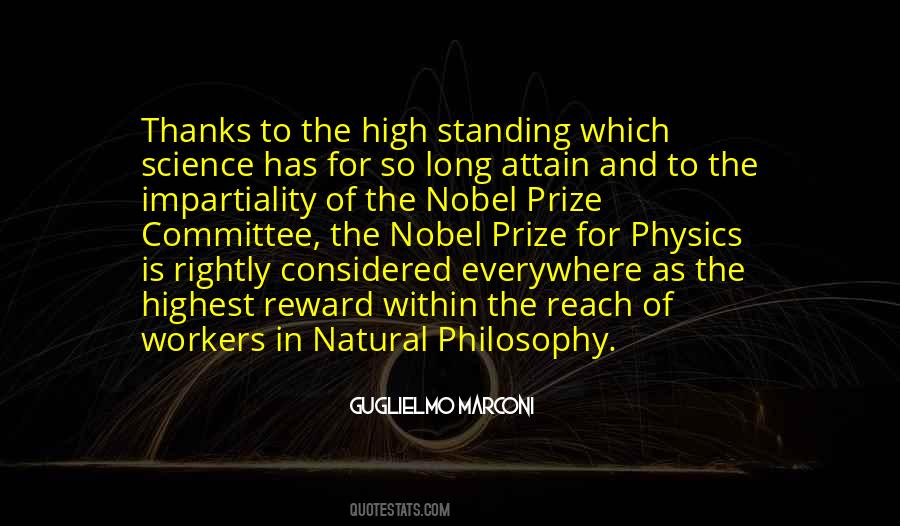 Quotes About Nobel Prize #209072 Quotes About Nobel Prize #209072