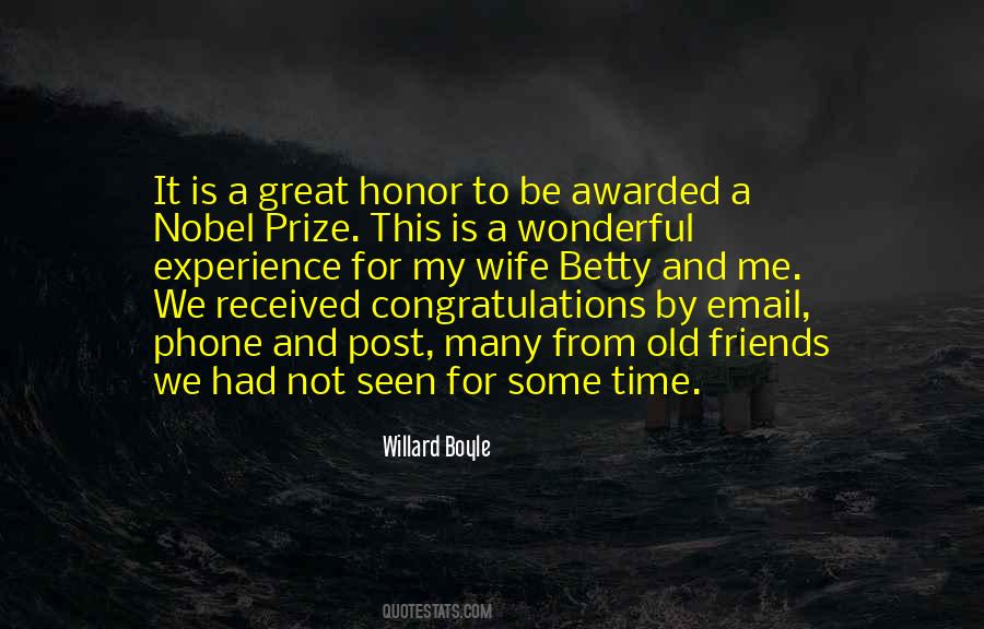 Quotes About Nobel Prize #336890